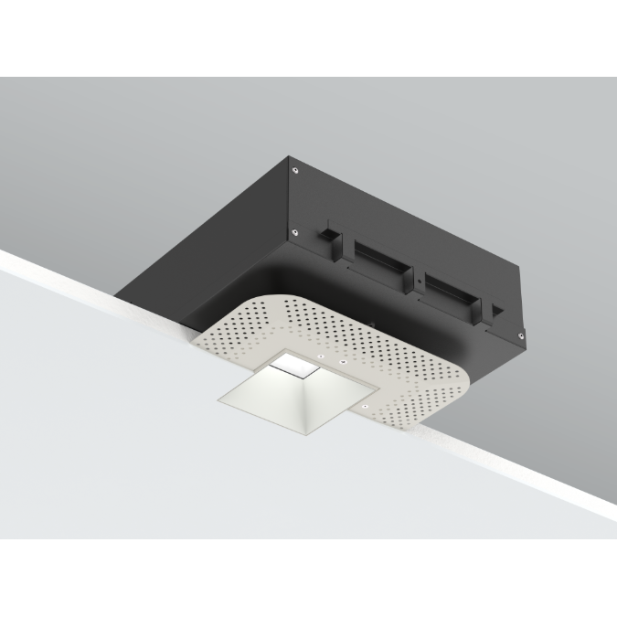 BIM object - 無料でダウンロードができます。 Ketra D3 Square Fixed Downlight | BIMobject