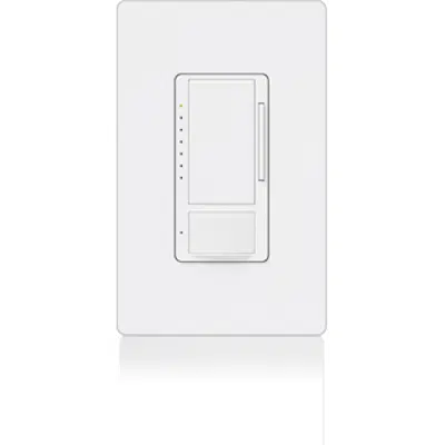 Maestro® Dimmer with Occupancy/Vacancy Sensor, 180 deg Field-of-View, Fine Motion Detection için görüntü