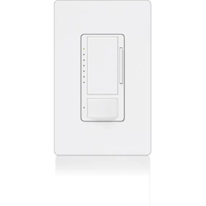 Maestro® Dimmer with Occupancy/Vacancy Sensor, 180 deg Field-of-View, Fine Motion Detection