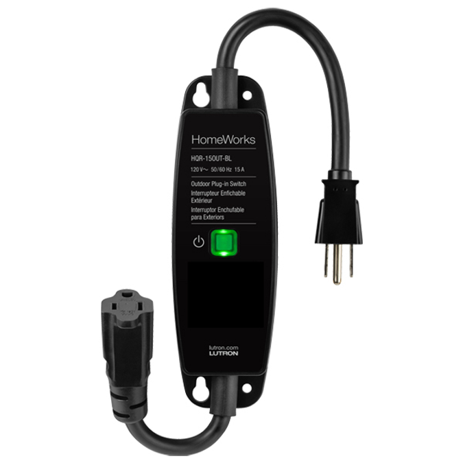 BIM 객체 - 무료로 다운로드하세요! HomeWorks Outdoor Plug-in Switch | BIMobject