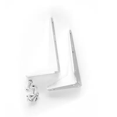 Brackets 195 mm for Pro-N washbasin, 2 pcs incl.mounting skrews图像