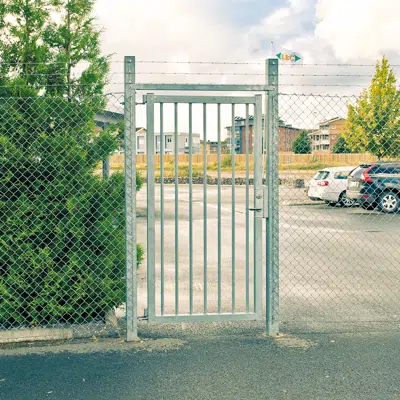 obraz dla Robust Industrial Pedestrian Gate