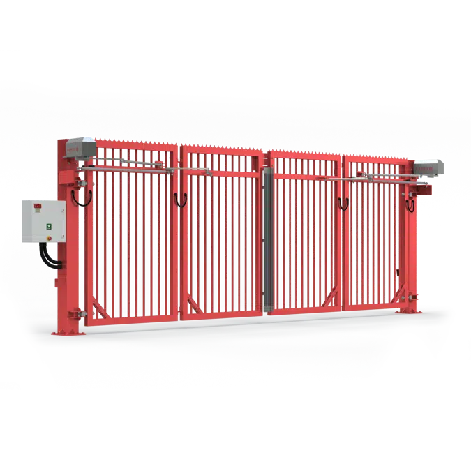 Jet-Gate Folding Gate