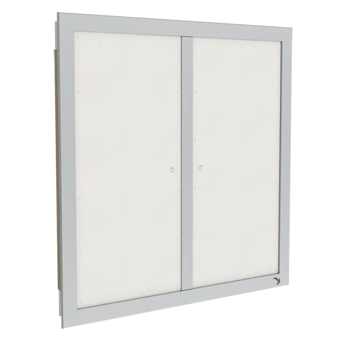 BTDR Déco | Hatch smoke extraction damper, without casing grille