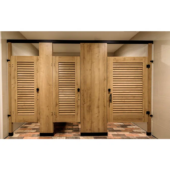 Compact Laminate Restroom Partitions