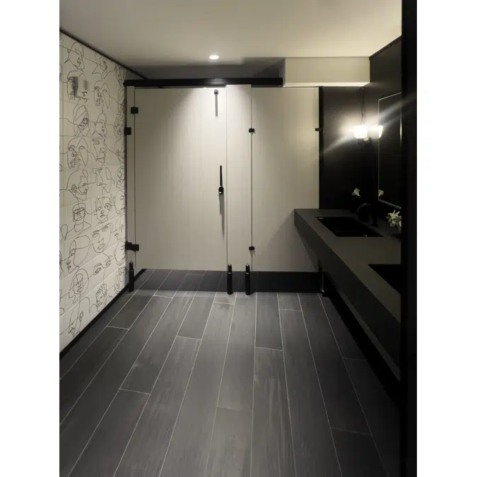 Compact Laminate Restroom Partitions