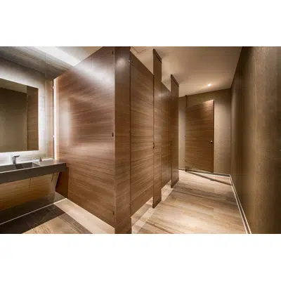 Image for Compact Laminate Restroom Partitions