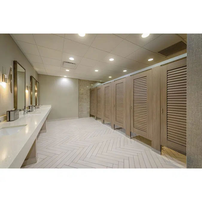 Compact Laminate Restroom Partitions
