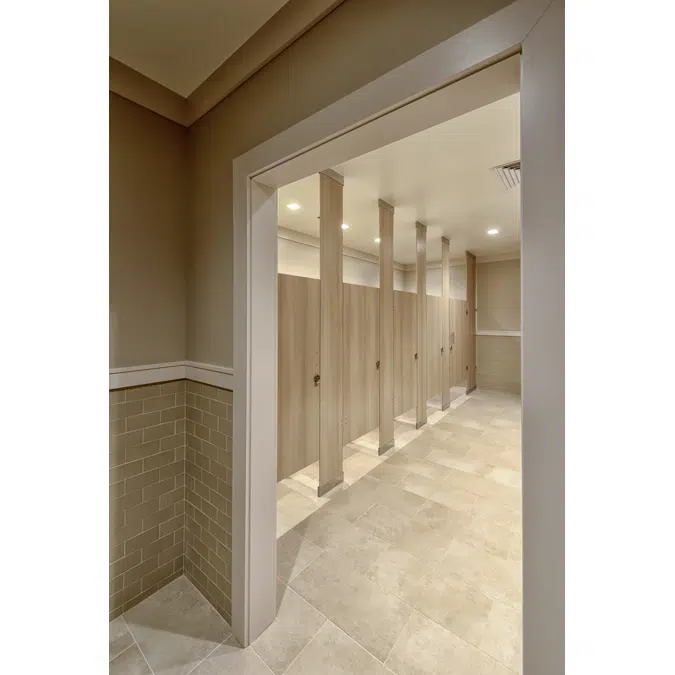 Compact Laminate Restroom Partitions
