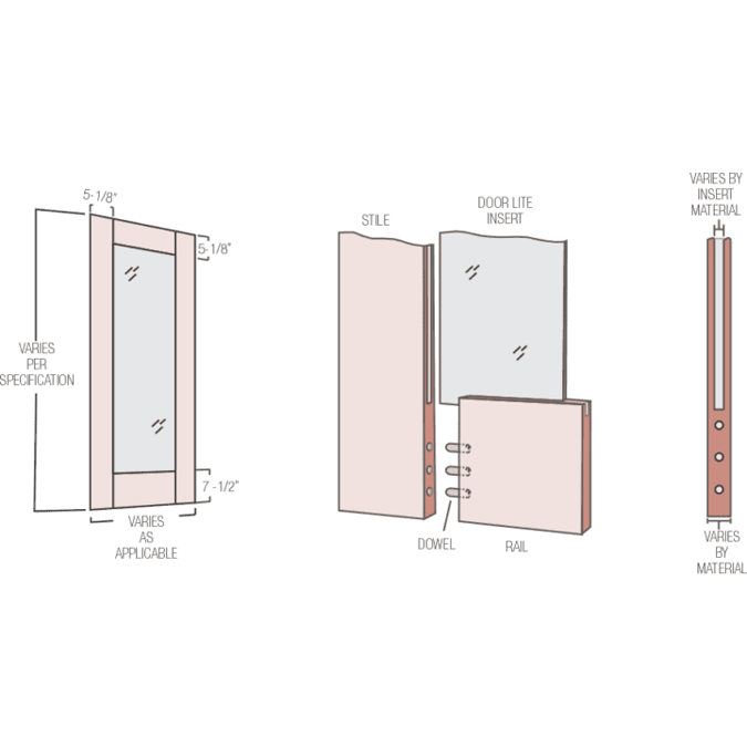 Door Lite Doors - Restroom Partition