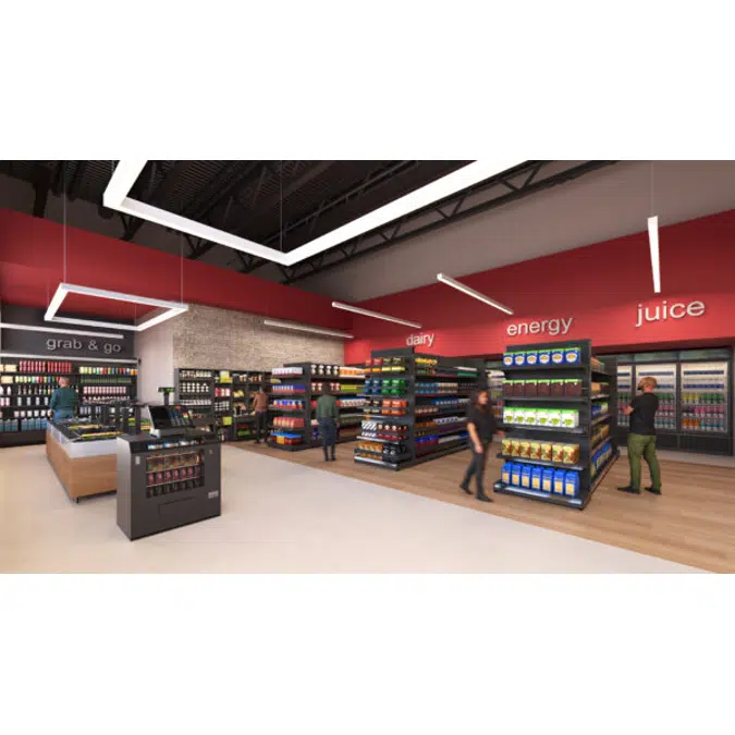 (ACL3R) Recessed Advantage Continuous Linear Lighting