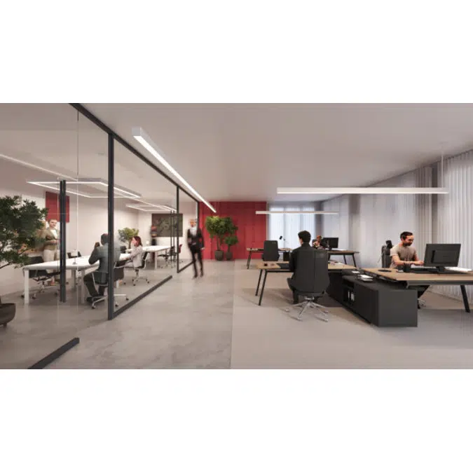 (ACL3R) Recessed Advantage Continuous Linear Lighting