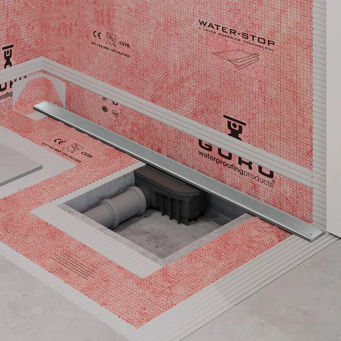 EVOLUX WITH TRYPHON | Shower drains