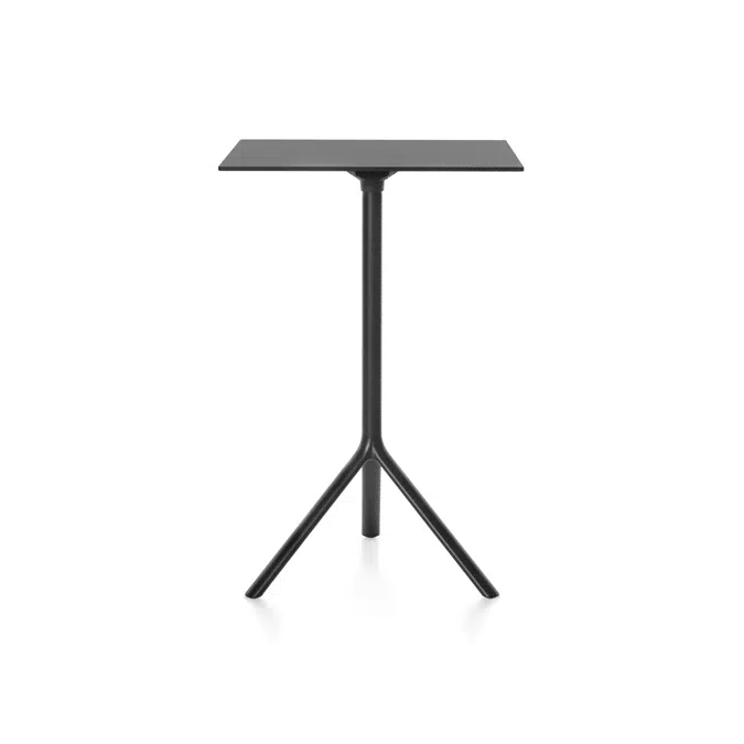 MIURA table quadratisch - 108cm hoch - klappbar