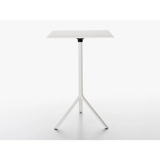 MIURA table quadrato - altezza 108cm - pieghevole 