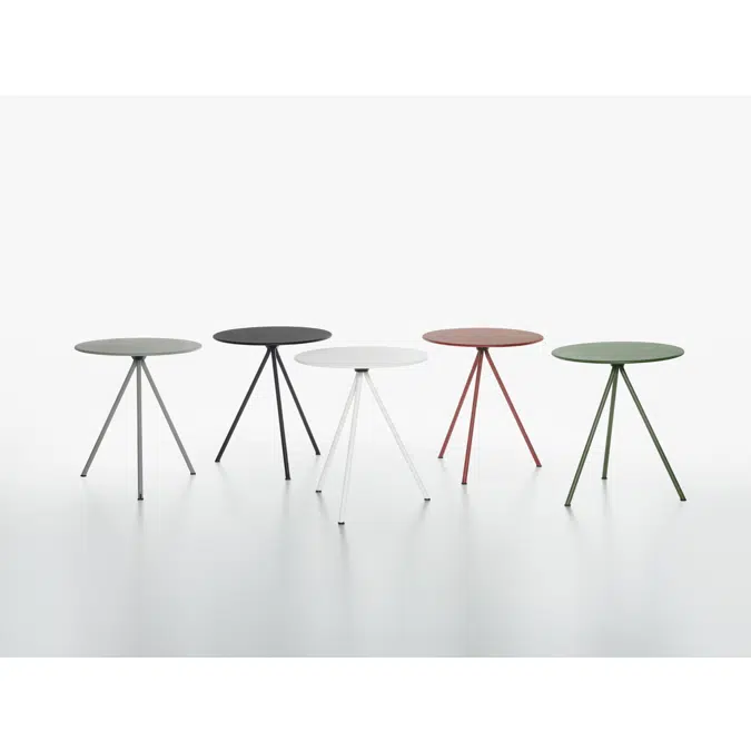 RANDEVU table round - 73cm high