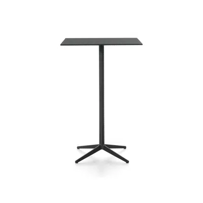 kép a termékről - MISTER X table square - 108cm high - cast iron with 4-spoke cross base