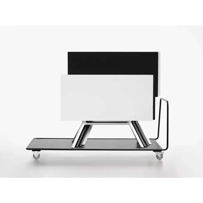 MIURA table rectangular - 73cm high - foldable