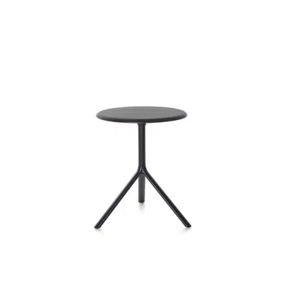 Image for MIURA table round in metal - 73cm high - foldable