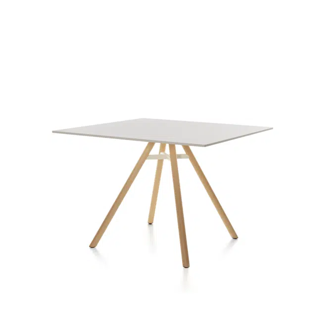 MART table square - 73 cm high - indoors and outdoors