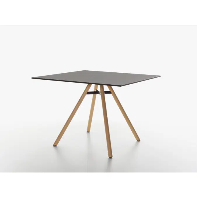 MART table square - 73 cm high - indoors and outdoors