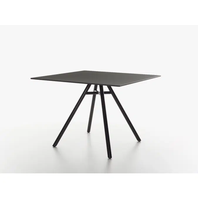 MART table square - 73 cm high - indoors and outdoors