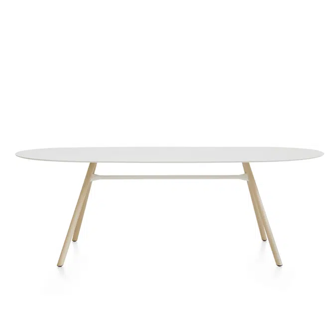 MART table ovale - altezza 73 cm - per interni ed esterni