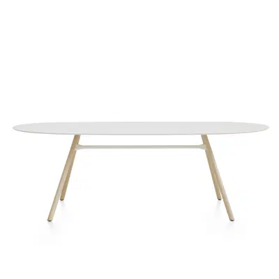 imagen para MART table roval - 73 cm high - indoors and outdoors