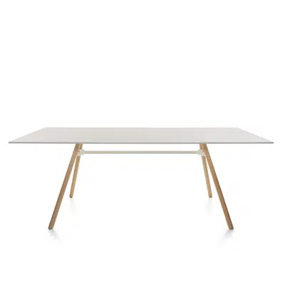 MART table rectangular - 73 cm high - indoors and outdoors için görüntü