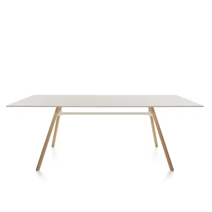 MART table rettangolare - altezza 73 cm - per interni ed esterni 