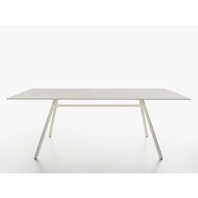 MART table rettangolare - altezza 73 cm - per interni ed esterni 