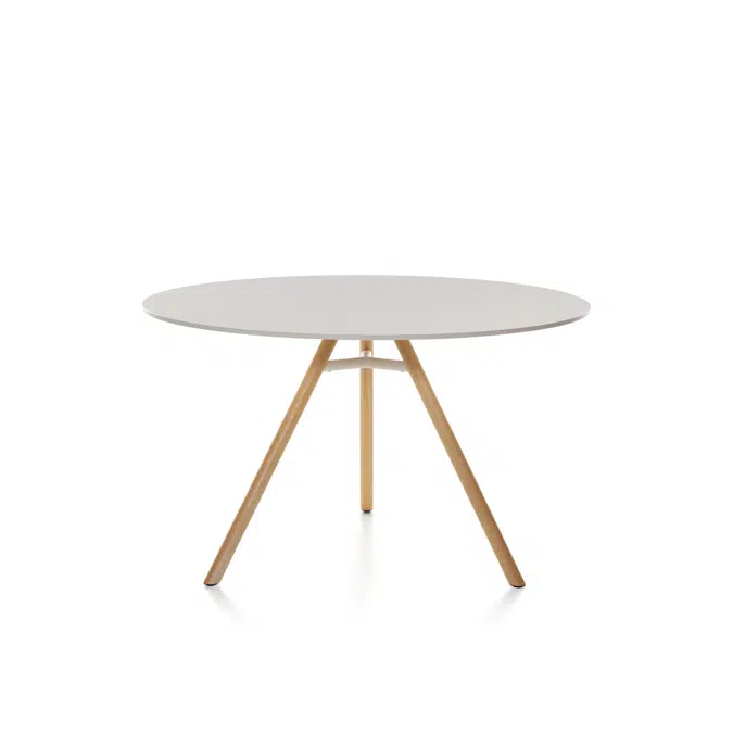 MART table rotondo - altezza 73 cm - per interni ed esterni 