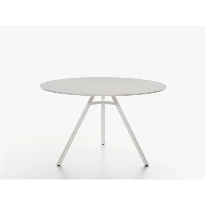 MART table rotondo - altezza 73 cm - per interni ed esterni 