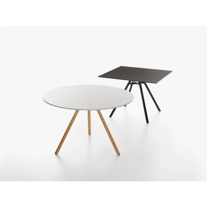 MART table round - 73 cm high - indoors and outdoors