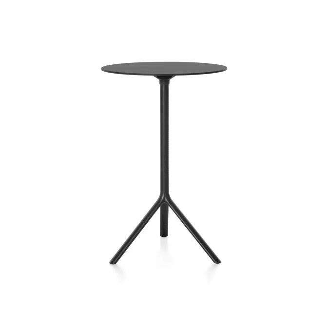 MIURA table rotondo - altezza 108cm - pieghevole 