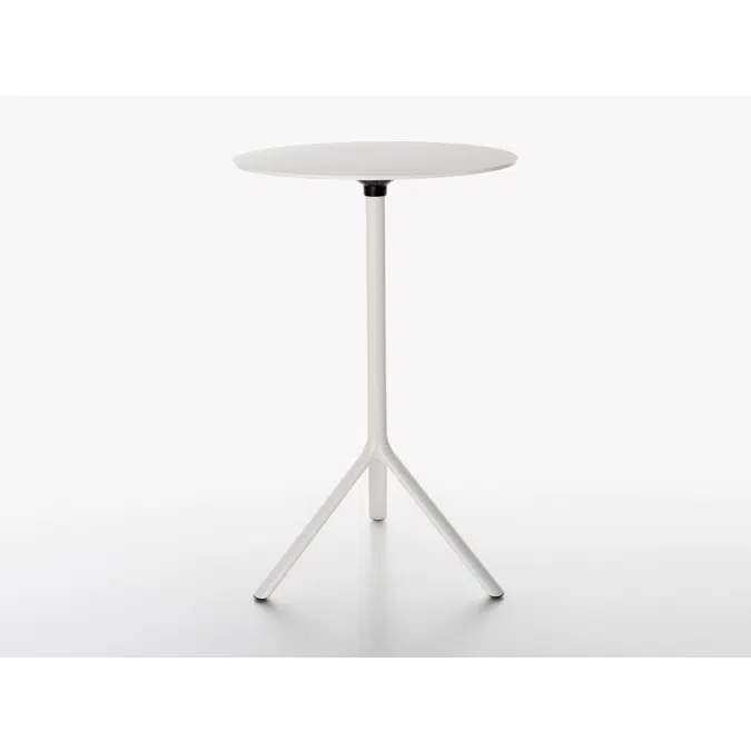 MIURA table round - 108cm high - foldable