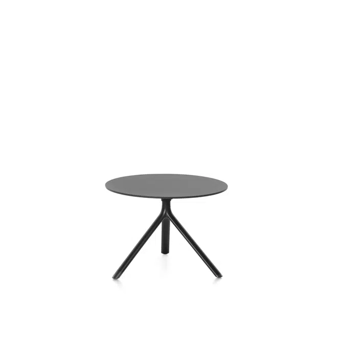 MIURA table round - 50cm high - foldable