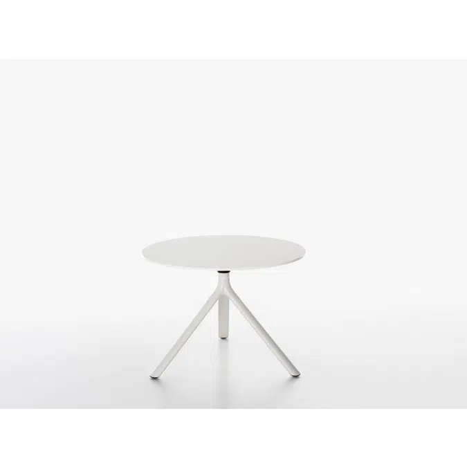 MIURA table round - 50cm high - foldable