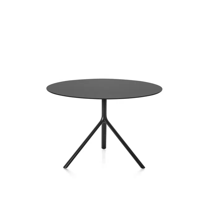 MIURA table round large table base - 73cm high