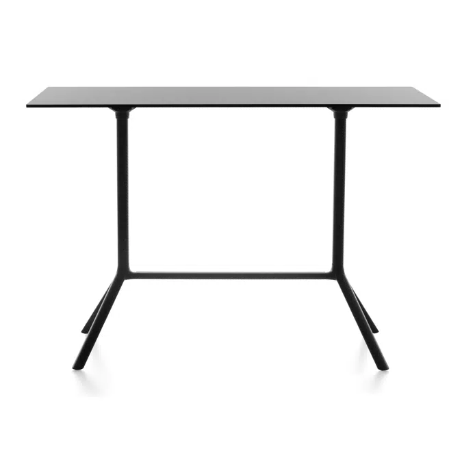 MIURA table rettangolare - altezza 108 cm - pieghevole 