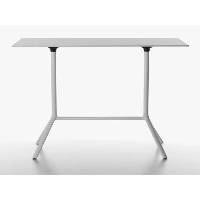 MIURA table rectangular - 108cm high - foldable