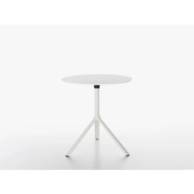 MIURA table round - 73cm high - foldable