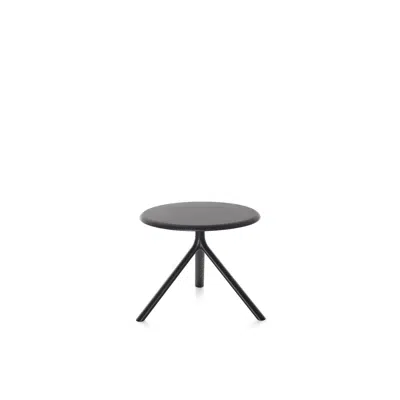 MIURA table round in metal - 50cm high - foldable 이미지