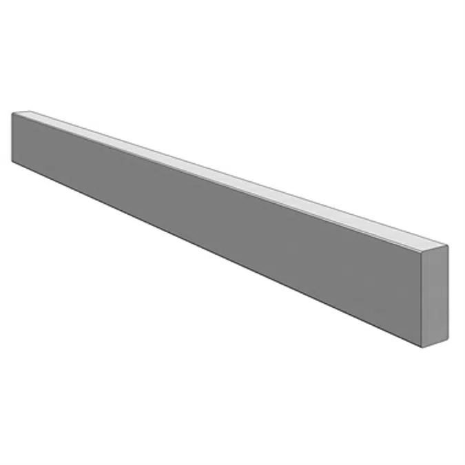 BIM objects - Free download! Rectangular Beam RB | BIMobject