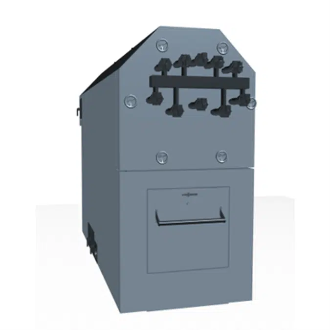 BIM objects - Free download! Vitofflex 300 UF 950 kW | BIMobject