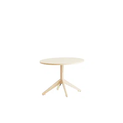Image for LOCUS - Oval Pillar table 750x550