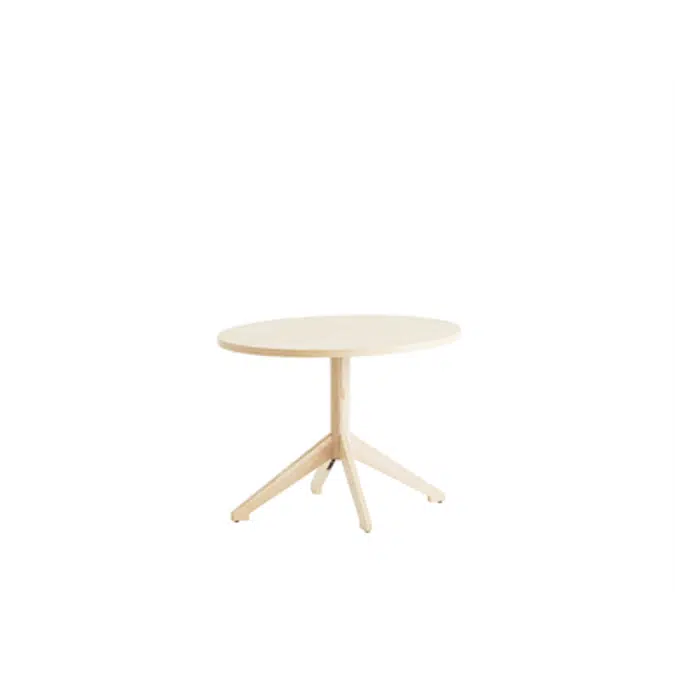 LOCUS - Oval Pillar table 750x550