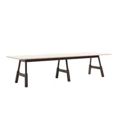 Image pour Woodwork - Rectangular Table 4800x1200 H900