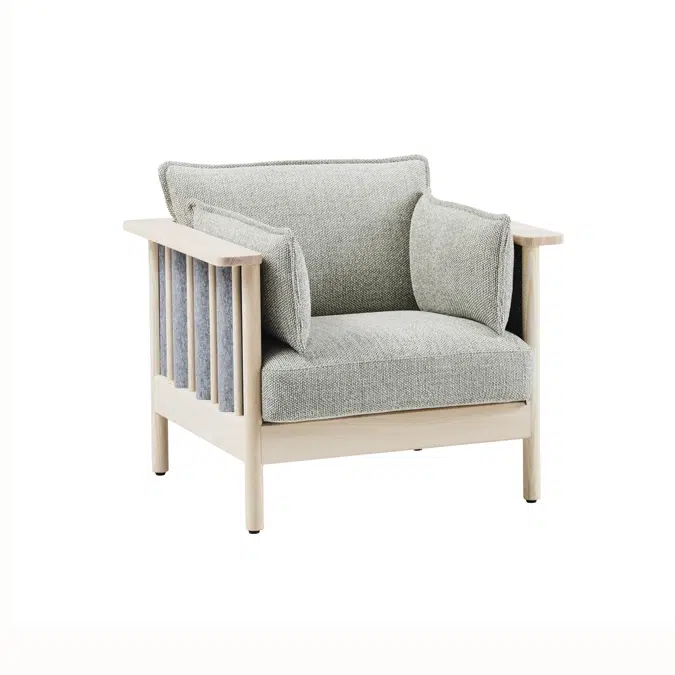 Ondulé armchair, low back