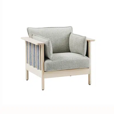 Image pour Ondulé armchair, low back
